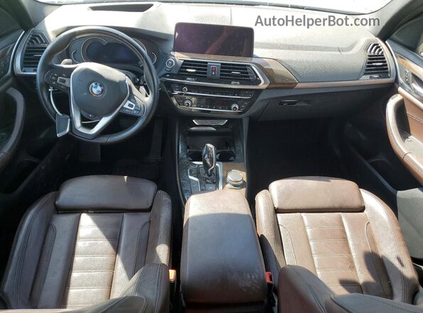 5UXTR9C54JLD66303 2018 BMW X3 Белый Вид панели приборов