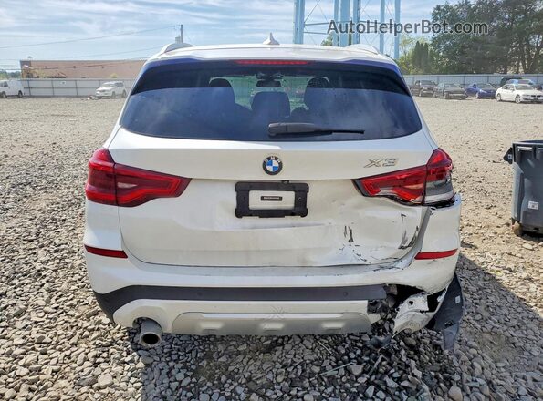 5UXTR9C54JLD66303 2018 BMW X3 Белый Вид сзади