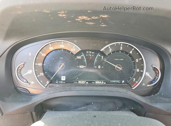 5UXTR9C54JLD66303 2018 BMW X3 Белый Вид щитка приборов