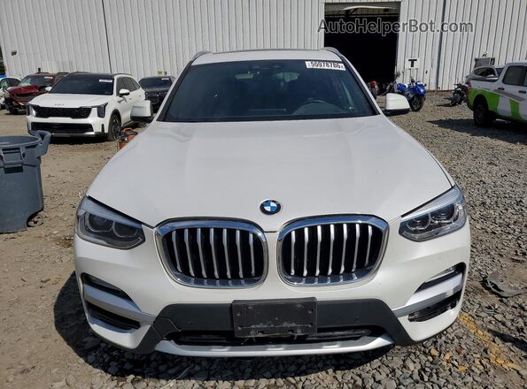 5UXTR9C54JLD66303 2018 BMW X3 Белый Вид спереди