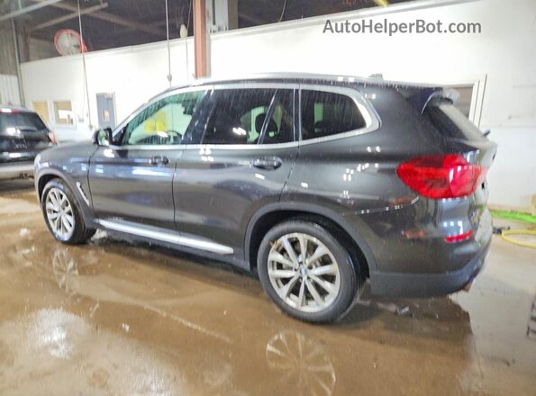5UXTR9C54JLD67239 2018 BMW X3 Серый Задняя левая четверть