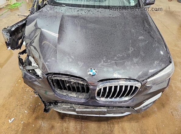 5UXTR9C54JLD67239 2018 BMW X3 Серый Вид подкапотного пространства