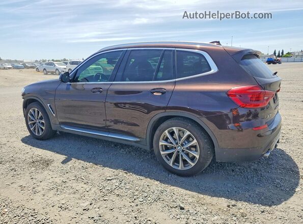 5UXTR9C54KLD97987 2019 BMW X3 Brown Tył lewy