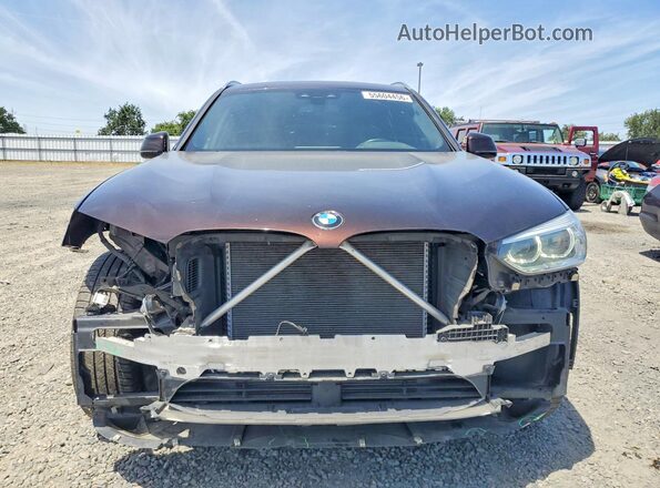 5UXTR9C54KLD97987 2019 BMW X3 Brown Widok z przodu