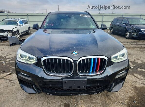 5UXTR9C54KLD98167 2019 BMW X3 Black წინა ხედი
