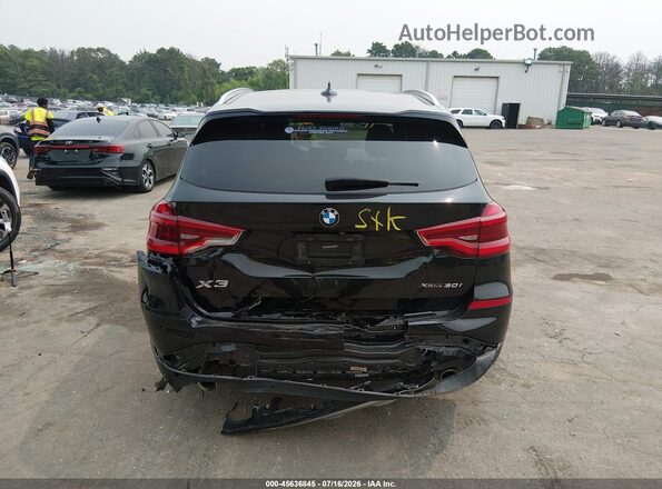 5UXTR9C54KLP84665 2019 BMW X3 Black Դիմացի տեսք