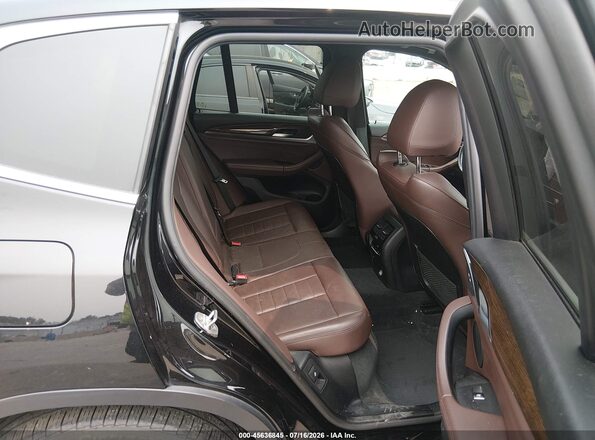 5UXTR9C54KLP84665 2019 BMW X3 Black VIN կոդի պիտակի տեսք