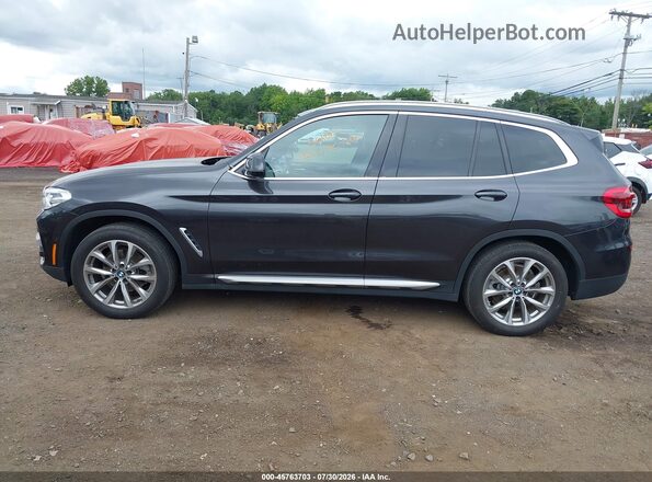 5UXTR9C54KLP89056 2019 BMW X3 Black Vista interior de 360 grados