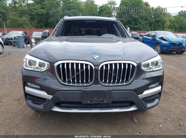 5UXTR9C54KLP89056 2019 BMW X3 Black Vista del cuadro de instrumentos
