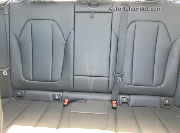 5UXTR9C54KLR03329 2019 BMW X3 Black Vista de los asientos traseros