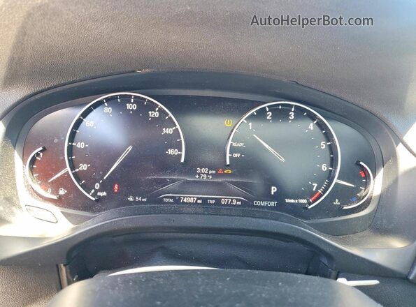 5UXTR9C54KLR03329 2019 BMW X3 Black Vista del cuadro de instrumentos