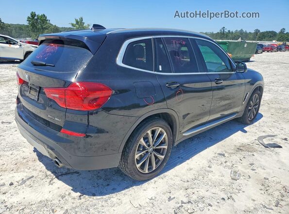 5UXTR9C54KLR03329 2019 BMW X3 Black Trasero derecho