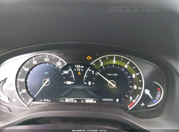 5UXTR9C54KLR04643 2019 BMW X3 Black Հետևի նստատեղերի տեսք