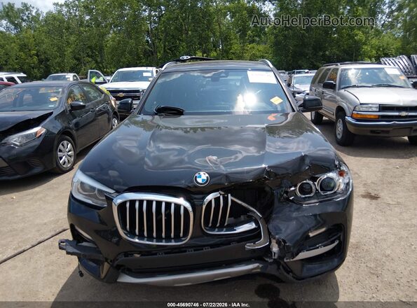 5UXTR9C54KLR04643 2019 BMW X3 Black Սարքավորումների վահանակի տեսք