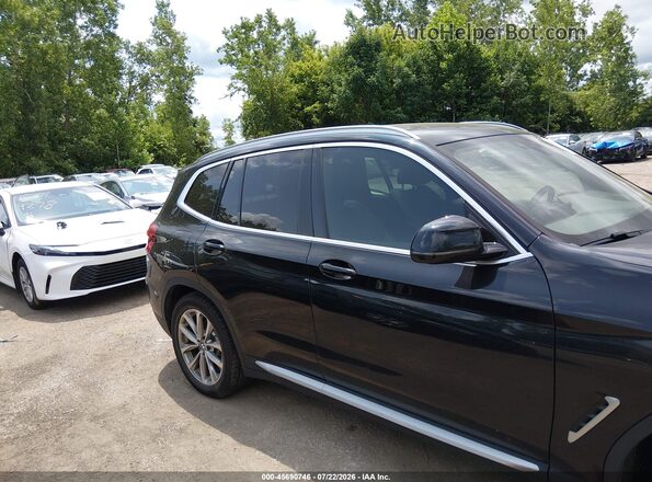5UXTR9C54KLR04643 2019 BMW X3 Black Սալոնի հետևի տեսք
