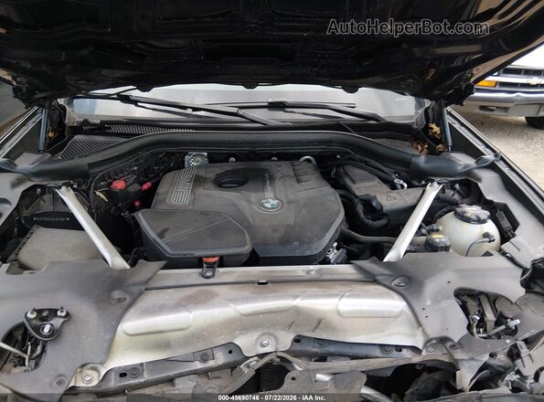 5UXTR9C54KLR04643 2019 BMW X3 Black Հետևի տեսք
