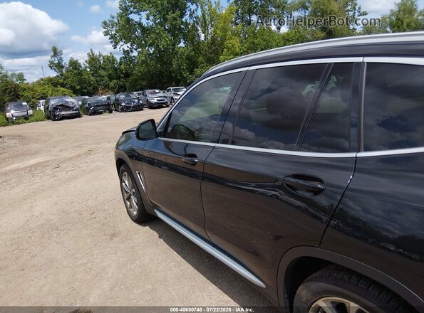 5UXTR9C54KLR04643 2019 BMW X3 Black Սալոնի 360 աստիճան տեսք