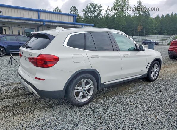 5UXTR9C55JLC76920 2018 BMW X3 White Задня права чверть
