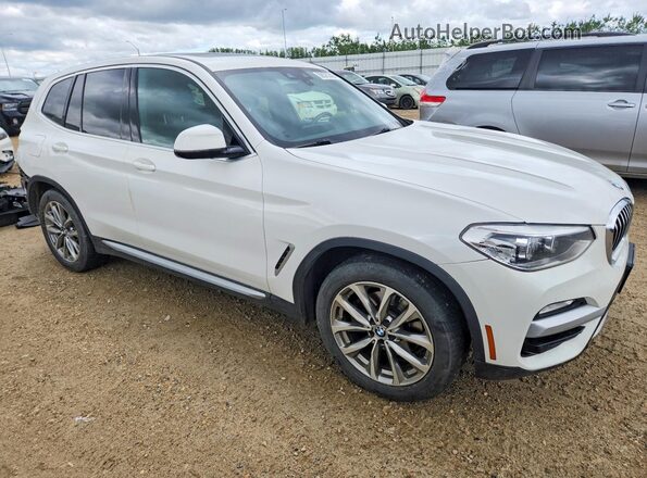 5UXTR9C55JLD89993 2018 BMW X3 White Przód prawy
