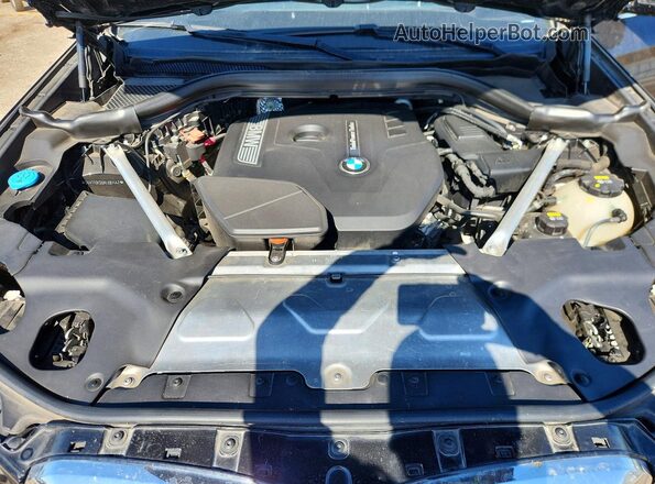 5UXTR9C55KLD97447 2019 BMW X3 Black Widok wnętrza z tyłu