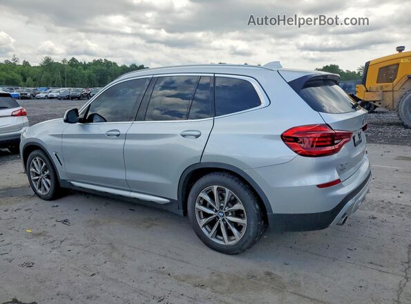 5UXTR9C55KLE13551 2019 BMW X3 Silver უკანა მარცხენა