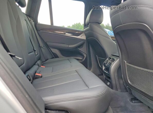 5UXTR9C55KLE13551 2019 BMW X3 Silver უკანა სალონის ხედი