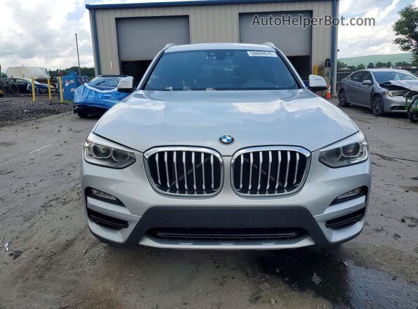 5UXTR9C55KLE13551 2019 BMW X3 Silver წინა ხედი