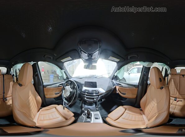 5UXTR9C55KLP82228 2019 BMW X3 White 360 interior view
