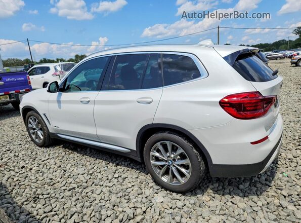 5UXTR9C56JLC76649 2018 BMW X3 White Задня ліва чверть