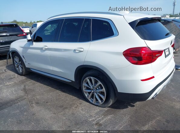 5UXTR9C56JLD66626 2018 BMW X3 White Tył lewy