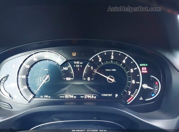 5UXTR9C56JLD66626 2018 BMW X3 White Widok tylnych siedzeń