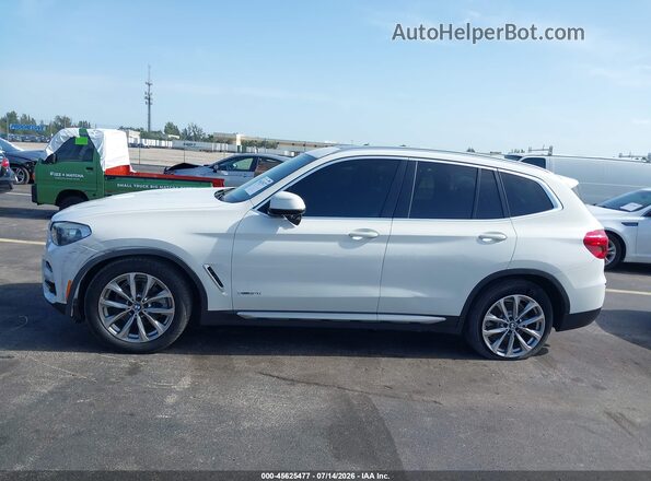 5UXTR9C56JLD66626 2018 BMW X3 White 