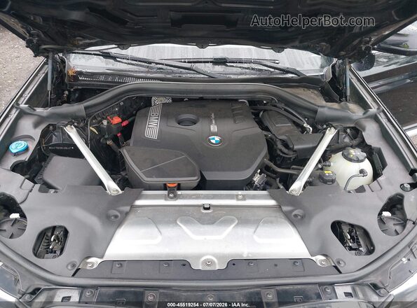 5UXTR9C56KLD94427 2019 BMW X3 Black Widok z tyłu