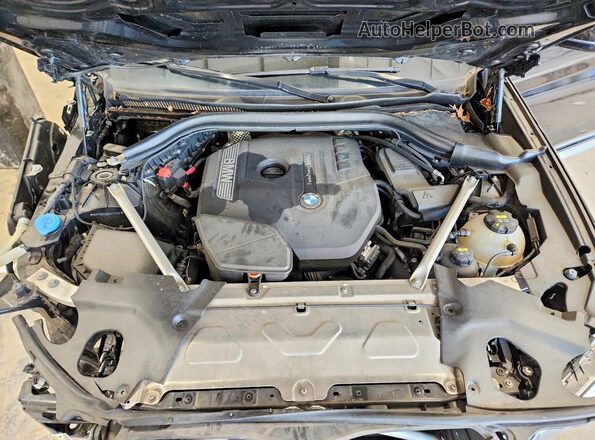 5UXTR9C56KLE17026 2019 BMW X3 Black Вид підкапотного простору