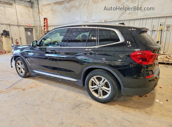 5UXTR9C56KLE17026 2019 BMW X3 Black Задня ліва чверть