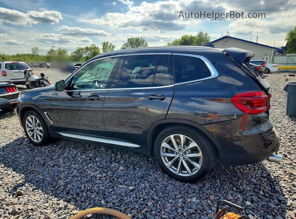 5UXTR9C57KLD93173 2019 BMW X3 Черный Задняя левая четверть