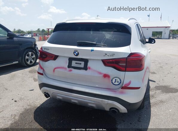 5UXTR9C58JLC78130 2018 BMW X3 White 