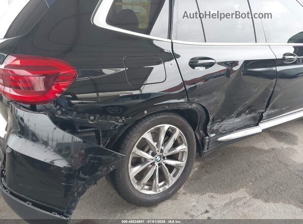 5UXTR9C58JLD61606 2018 BMW X3 Black Դիմացի տեսք