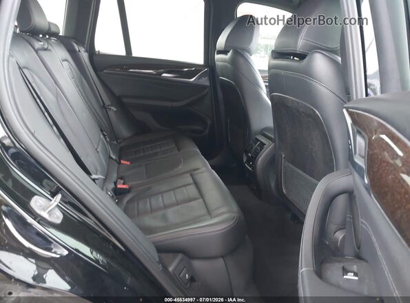 5UXTR9C58JLD61606 2018 BMW X3 Black VIN կոդի պիտակի տեսք
