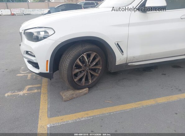 5UXTR9C58KLP83079 2019 BMW X3 White Դիմացի տեսք