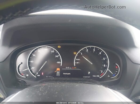 5UXTR9C58KLP83079 2019 BMW X3 White Հետևի նստատեղերի տեսք