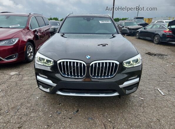 5UXTR9C58KLP87455 2019 BMW X3 Black Vista frontal