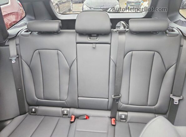 5UXTR9C58KLP87455 2019 BMW X3 Black Vista de los asientos traseros