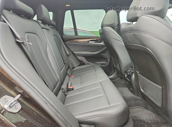 5UXTR9C58KLP87455 2019 BMW X3 Black Vista interior trasera