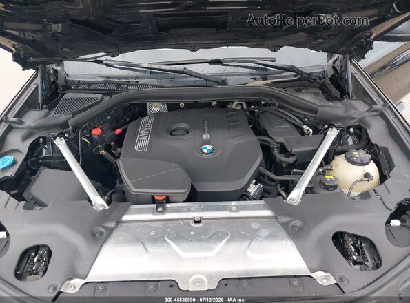 5UXTR9C59JLD58570 2018 BMW X3 Black უკანა ხედი