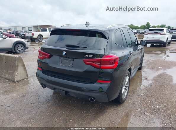 5UXTR9C59JLD58570 2018 BMW X3 Black უკანა მარჯვენა