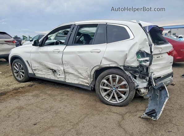 5UXTR9C59JLD73165 2018 BMW X3 Белый Задняя левая четверть