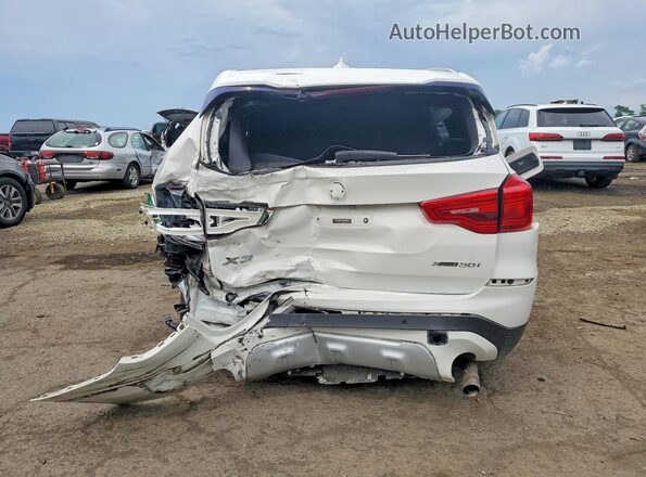 5UXTR9C59JLD73165 2018 BMW X3 Белый Вид сзади