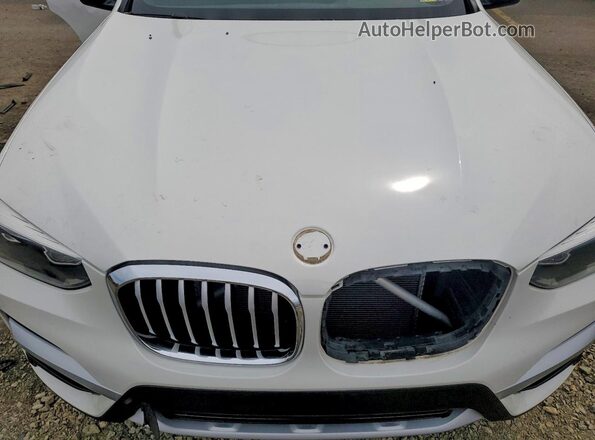 5UXTR9C59JLD73165 2018 BMW X3 Белый Вид подкапотного пространства