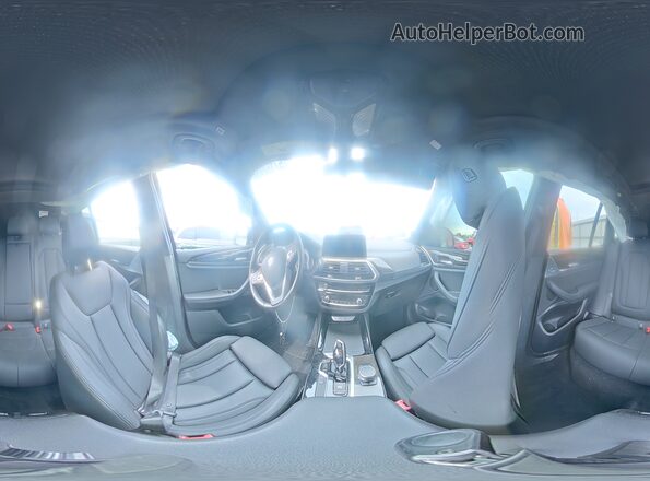 5UXTR9C59JLD73165 2018 BMW X3 Белый Панорамный вид салона 360°